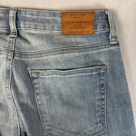 LUCKY BRAND HAYDEN SKINNY Women's DENIM BLUE JEANS SIZE 4 / 27 Pre-owned - Picture 8 of 9